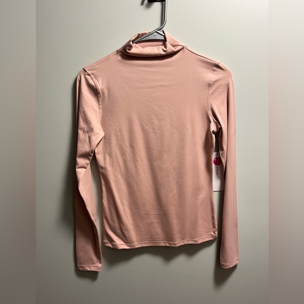 Yogalicious Soft Pink Long Sleeve Blouse